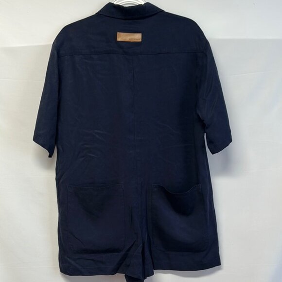 Rivet Utility Stunner Indigo Romper EUC - Picture 3 of 5